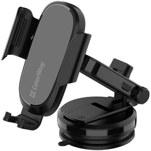 Автодержатель ColorWay 15W Dashboard Car Wireless Charger Black (CW-CHAW037Q-BK)