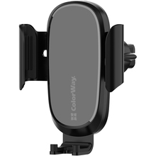 Автотримач ColorWay 15W Air Vent Car Wireless Charger Black (CW-CHAW038Q-BK)