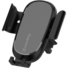 Автотримач ColorWay 15W Air Vent Car Wireless Charger Black (CW-CHAW038Q-BK)