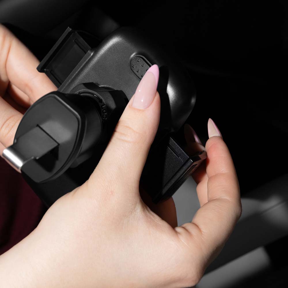 Тримач PROOVE Longway Silicone Air Outlet Car Mount (48406black) Максимальна діагональ екрану, дюймів 6.9