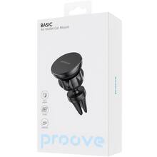 Автодержатель PROOVE Basic Air Outlet Car Mount Вlack (48419black)