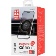 Автодержатель COLORWAY Air Vent-5 (CW-CHM15-BK)