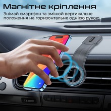 Автоутримувач Promate Laxmount Black (laxmount)