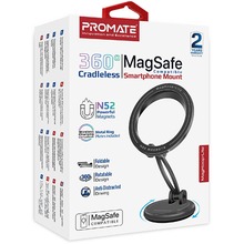 Автодержатель Promate MagHoop-Lite Black (maghoop-lite.black)