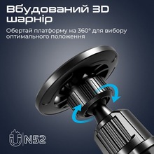 Автодержатель Promate Clipmount Black (clipmount)