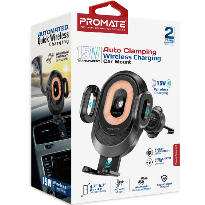 Покупка Автодержатель PROMATE PowerMount-2 Black (powermount-2)