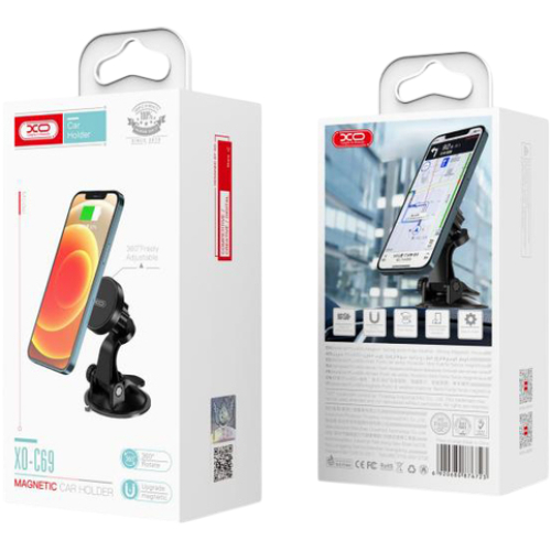 Зовнішній вигляд Автоутримувач XO C69 black