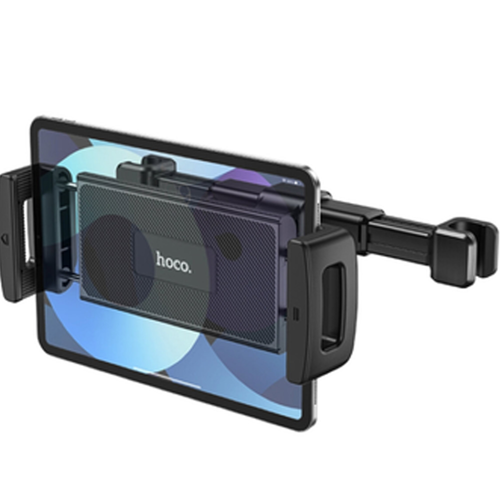 Зовнішній вигляд Автоутримувач для планшета HOCO CA121 Black (6931474788542)