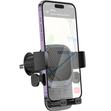 Держатель BOROFONE BH120 Delightful one-button car holder Black Gray (6941991114786)