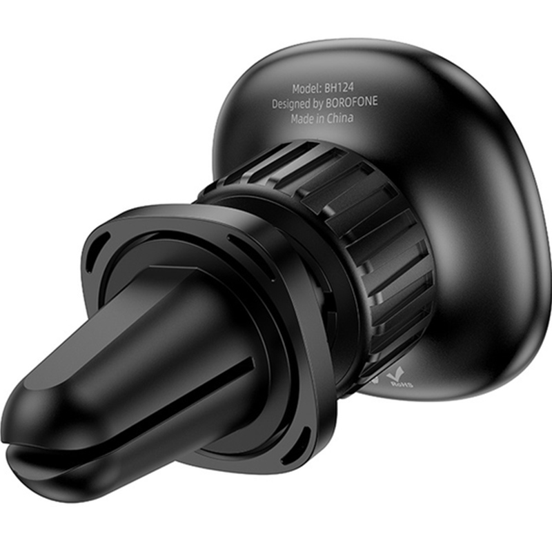 Тримач BOROFONE BH124 Roman magnetic car holder Black Red (6941991119545) Кріплення на дефлектор