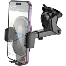 Тримач BOROFONE BH134 Rio push-type car holder Black (6941991120671)