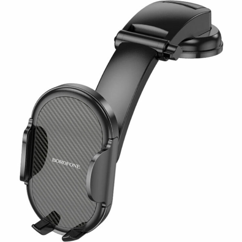 Тримач BOROFONE Charm press type center console car holder Black (BH73) Тип тримач (зажим)
