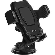 Тримач HOCO CA31 Cool run suction cup car holder Black (6957531077602)