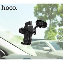 Тримач HOCO CA31 Cool run suction cup car holder Black (6957531077602)