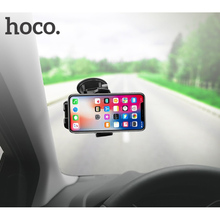 Тримач HOCO CA31 Cool run suction cup car holder Black (6957531077602)