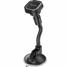 Тримач HOCO CA55 Astute series windshield car holder Black/Gray (6931474707543)