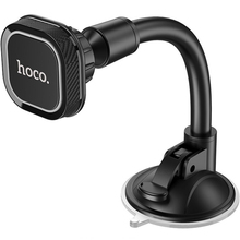 Тримач HOCO CA55 Astute series windshield car holder Black/Gray (6931474707543)