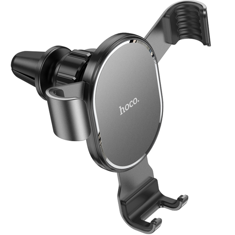 Тримач HOCO CA56 Plus Armor metal gravity car holder Black (6931474760289) Тип тримач (зажим)