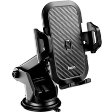 Тримач HOCO CA76 Touareg 1-touch center console car holder Black (6931474742568)