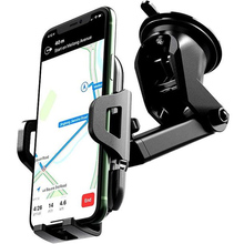 Тримач HOCO CA76 Touareg 1-touch center console car holder Black (6931474742568)