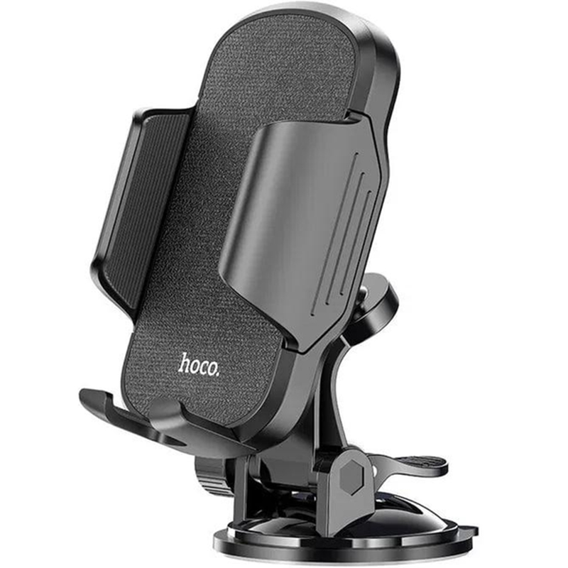 Тримач HOCO CA82 Just fast suction cup car holder Black (6931474745767)
