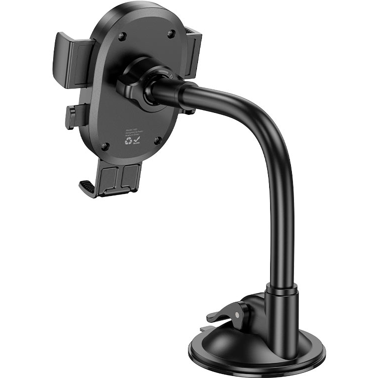 Автодержатель HOCO H20 Mighty Black (6942007601597) Минимальная ширина зажима, мм 60