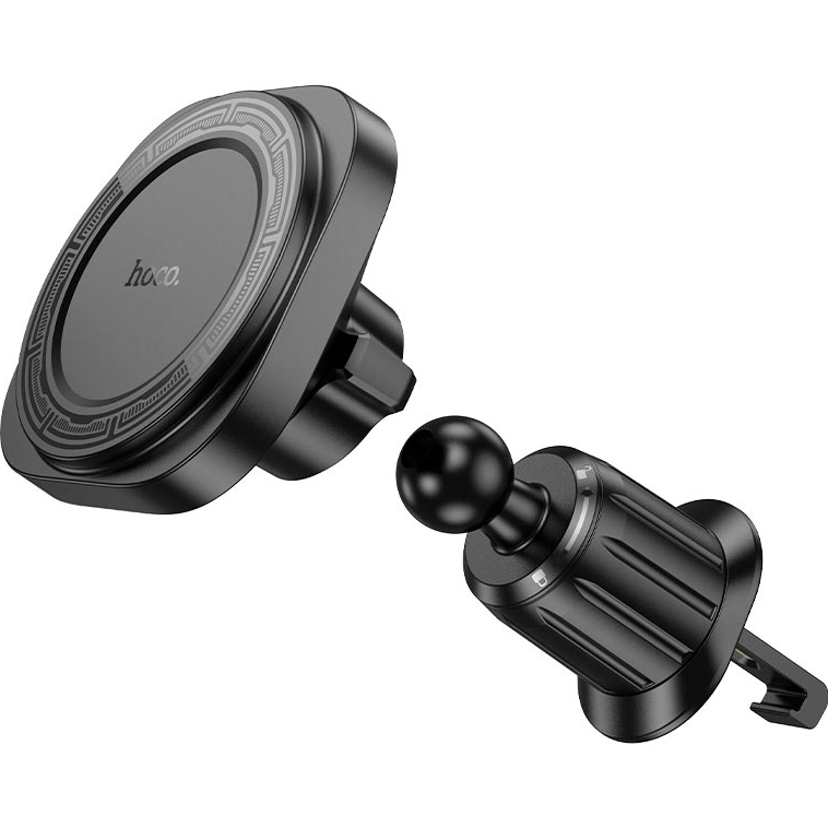 Автоутримувач HOCO H28 Rainbow Black (6942007611459) Тип тримач (магніт)