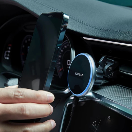 Автоутримувач ACEFAST D3 Silver (AFD3S) Особливості обертання по осі
