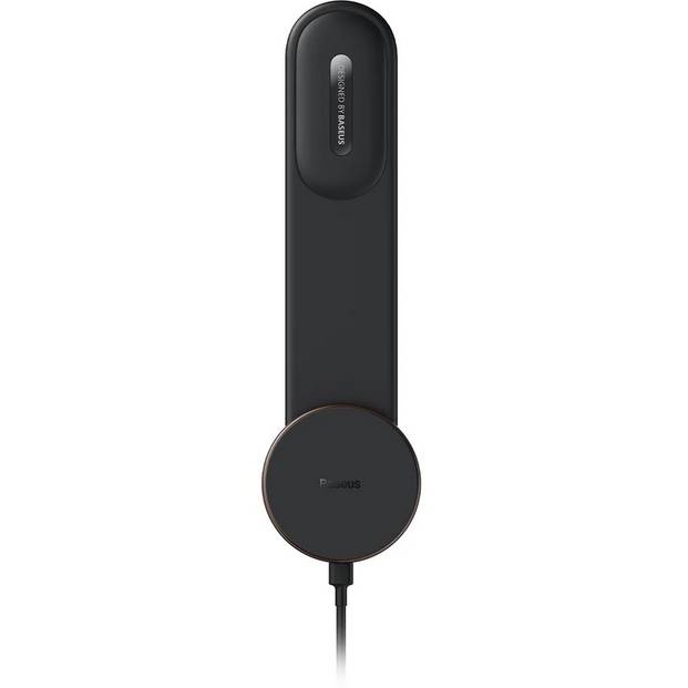 Автотримач BASEUS C02 Pro Series Magnetic Wireless Charging Car Mount Cluster Black (C40156000111-00) Тип тримач (магніт)