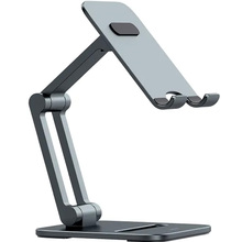 Підставка-тримач BASEUS Desktop Biaxial Foldable Metal Stand Grey (LUSZ000013)