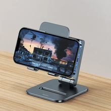 Підставка-тримач BASEUS Desktop Biaxial Foldable Metal Stand Grey (LUSZ000013)