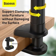 Підставка-тримач BASEUS Otaku life rotary adjustment lazy holder Pro Gray (LUZQ000013)