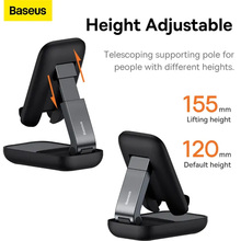 Подставка-держатель BASEUS Seashell Series Black (B10551500111-00)