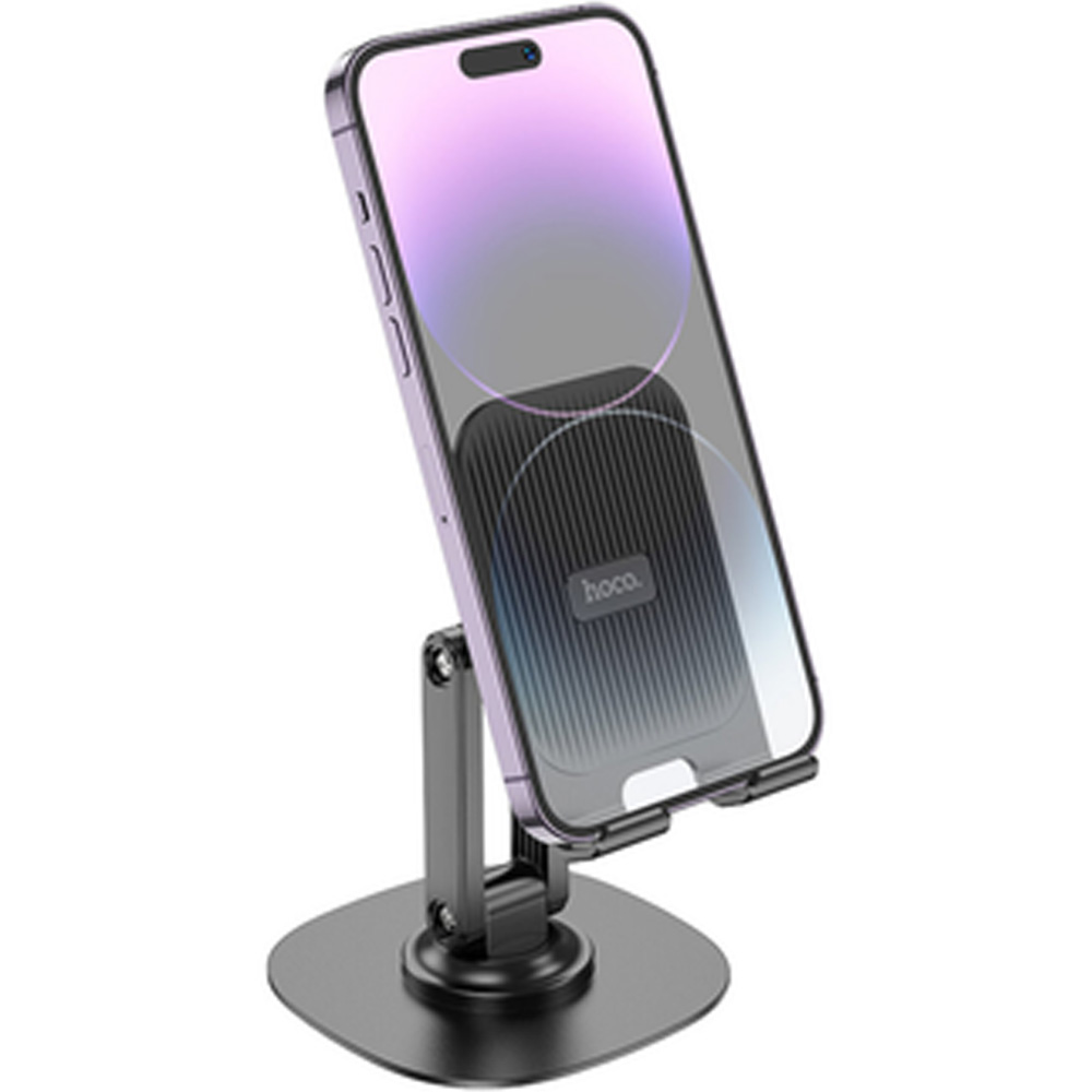 Підставка-тримач HOCO HD6 Black (6942007602372) Тип тримач (зажим)