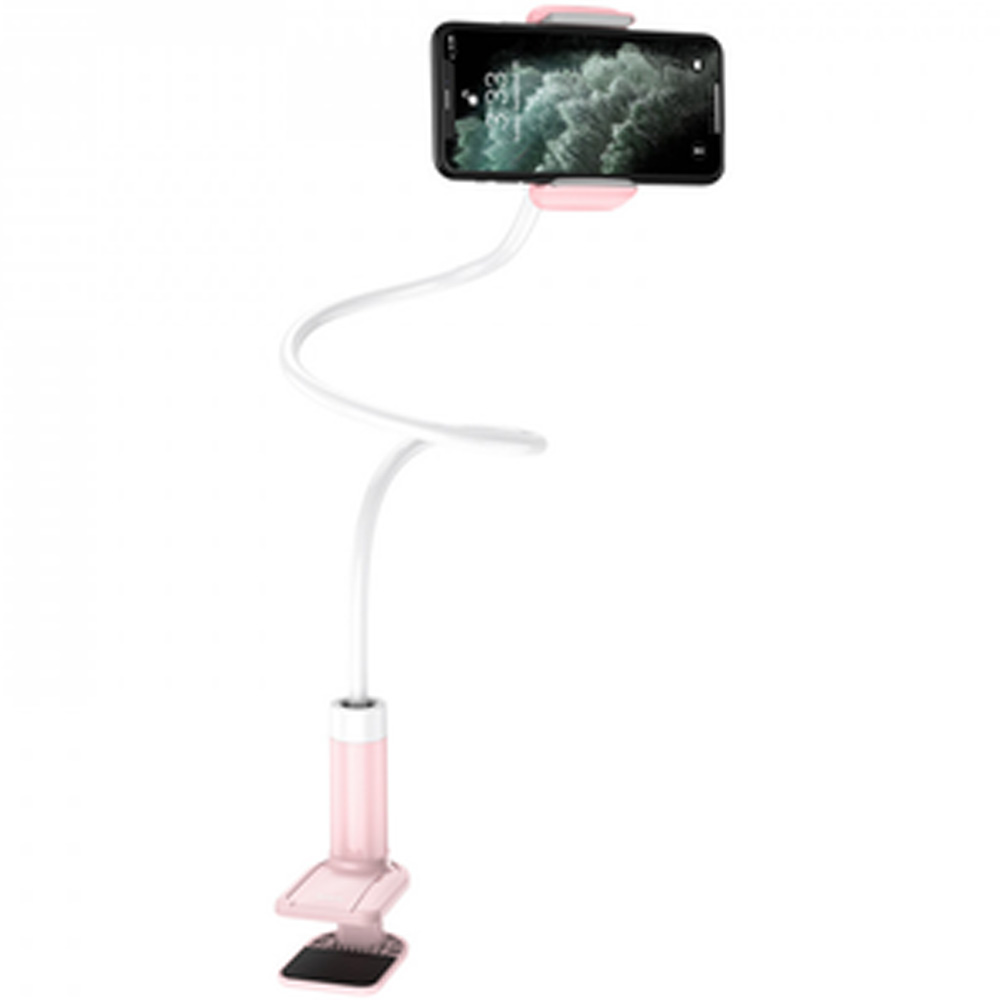 Підставка-тримач HOCO PH23 Pink White (6931474719416) Кріплення на стіл