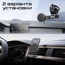 Автомобильный держатель PROMATE MagSafe Black (magdrive-r)