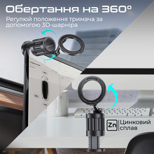 Автодержатель PROMATE snagmount Black