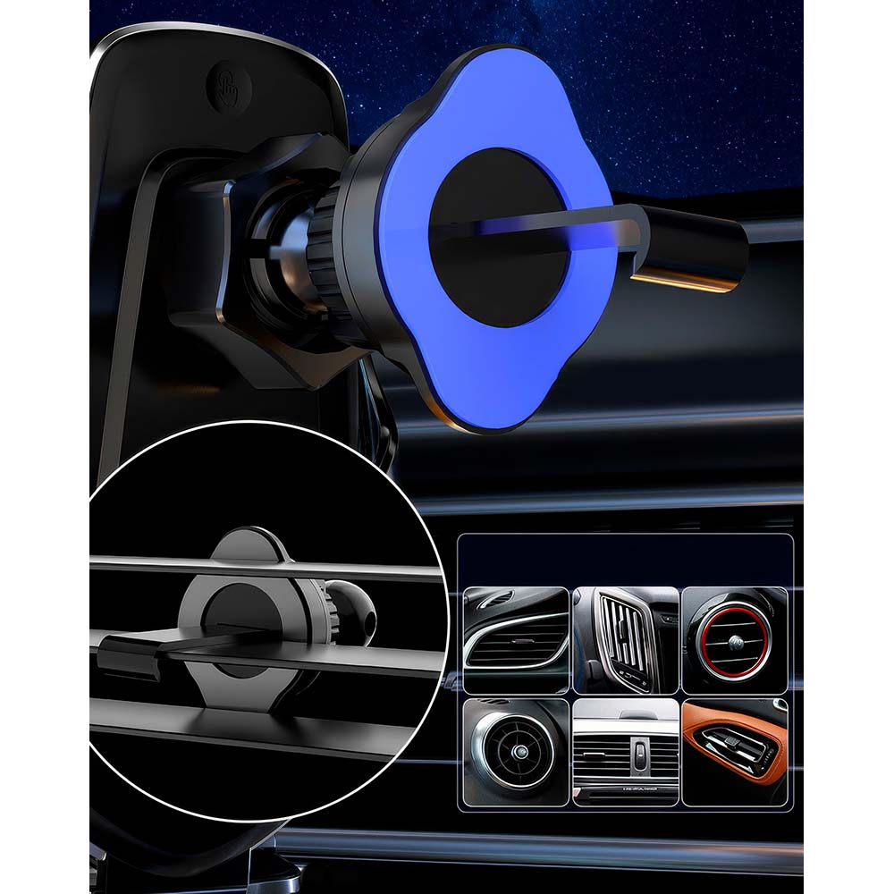 Утримувач UFT IP49 Black (4820176291035) Кріплення на дефлектор