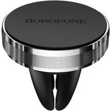 Автотримач BOROFONE BH8 Air outlet magnetic in-car holder Black (6931474702005)