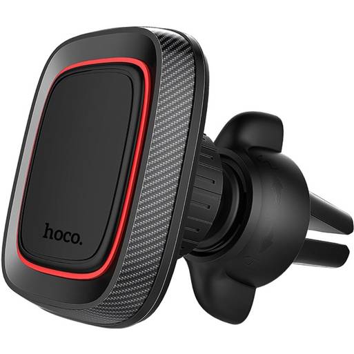 Автодержатель HOCO CA23 Lotto series magnetic air outlet holder Black (6957531065586)
