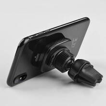 Автодержатель HOCO CA23 Lotto series magnetic air outlet holder Black (6957531065586)