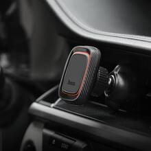 Автодержатель HOCO CA23 Lotto series magnetic air outlet holder Black (6957531065586)