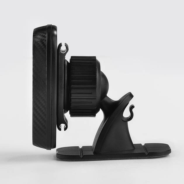 Внешний вид Автодержатель HOCO CA24 Lotto series magnetic automotive center adsorbed holder Black (6957531065593)