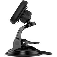 Автотримач HOCO CA28 Happy journey series suction cup magnetic car holder Black (6957531072966)