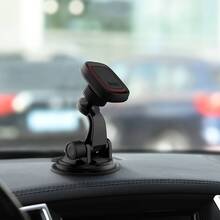 Автотримач HOCO CA28 Happy journey series suction cup magnetic car holder Black (6957531072966)