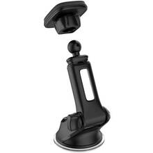 Автодержатель HOCO CA42 Cool Journey in-car dashboard holder with stretch rod Black/Red (6957531093237)