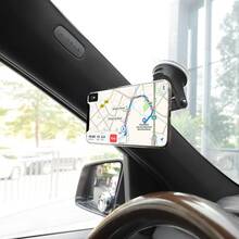 Автодержатель HOCO CA42 Cool Journey in-car dashboard holder with stretch rod Black/Red (6957531093237)