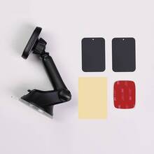 Автодержатель HOCO CA42 Cool Journey in-car dashboard holder with stretch rod Black/Red (6957531093237)