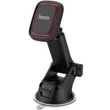 Автодержатель HOCO CA42 Cool Journey in-car dashboard holder with stretch rod Black/Red (6957531093237)