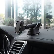 Автодержатель HOCO CA42 Cool Journey in-car dashboard holder with stretch rod Black/Red (6957531093237)